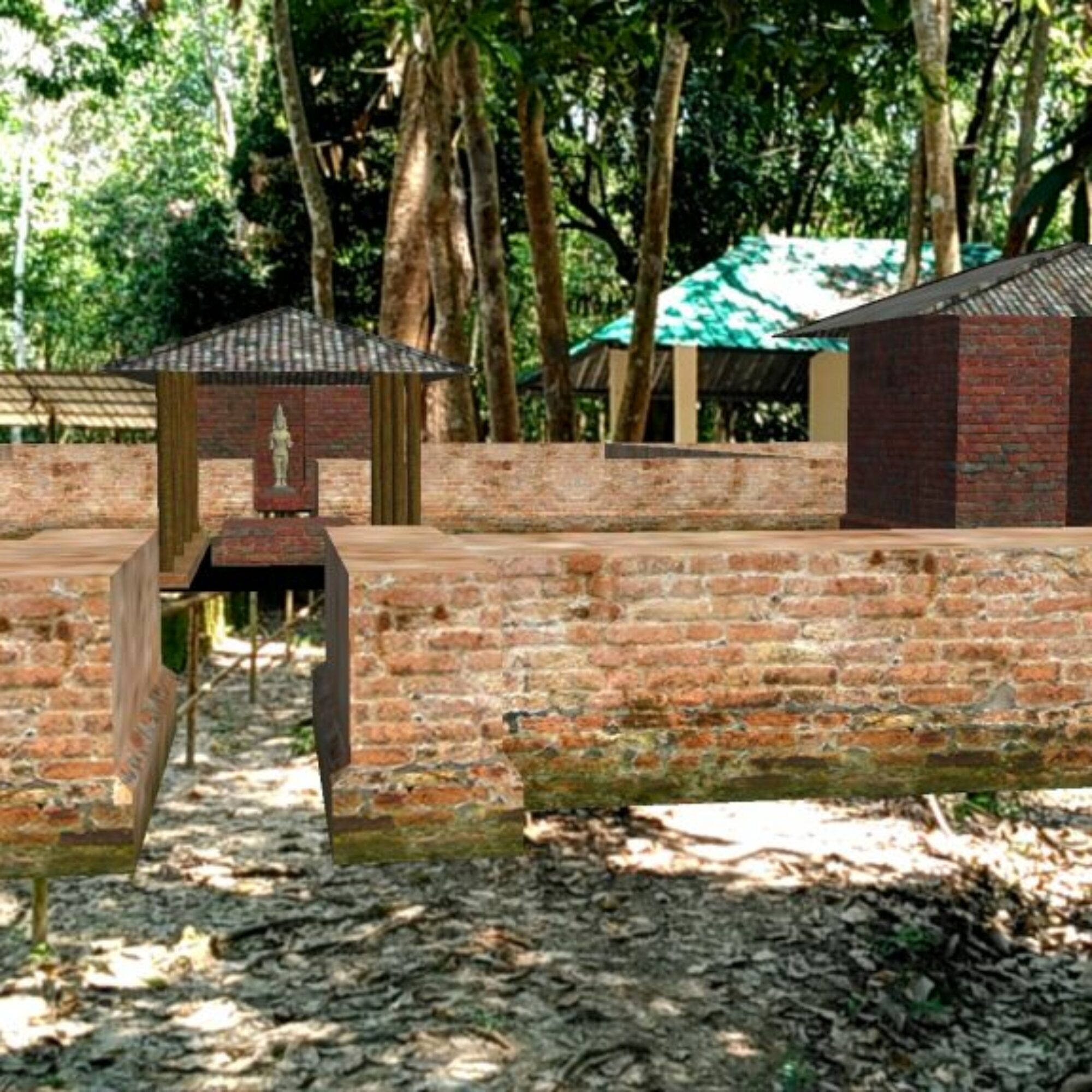 “โบราณสถานตุมปัง” สิ่งศักดิ์สิทธิ์ของมหาวิทยาลัยวลัยลักษณ์