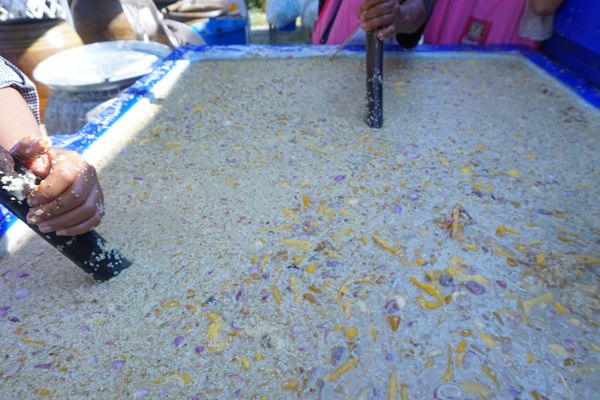 วัตถุดิบในการกวนข้าวยาโค