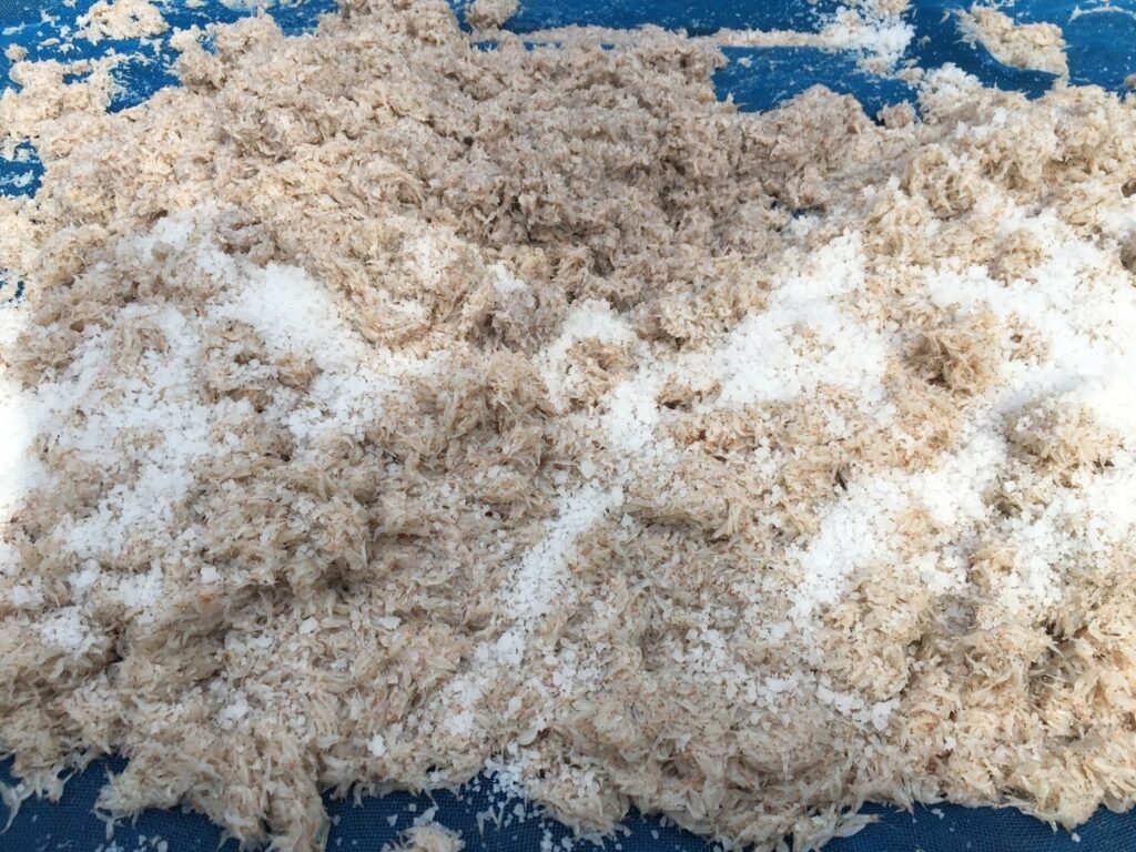 กุ้งเคย เกลือ