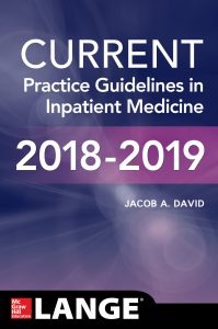 CURRENT Practice Guidelines in Inpatient Medicine 2018–2019