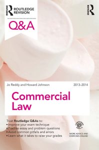 Commercial Law 2013–2014