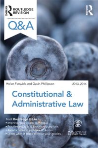 Constitutional & Administrative Law 2013-2014