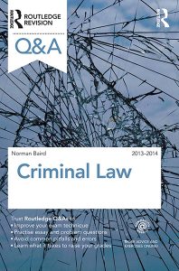 Criminal Law 2013–2014
